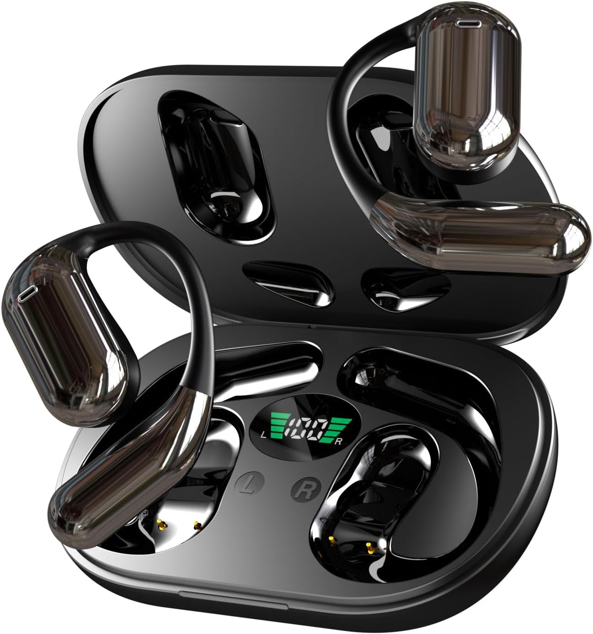 Hsility Wireless Earbuds with charging case