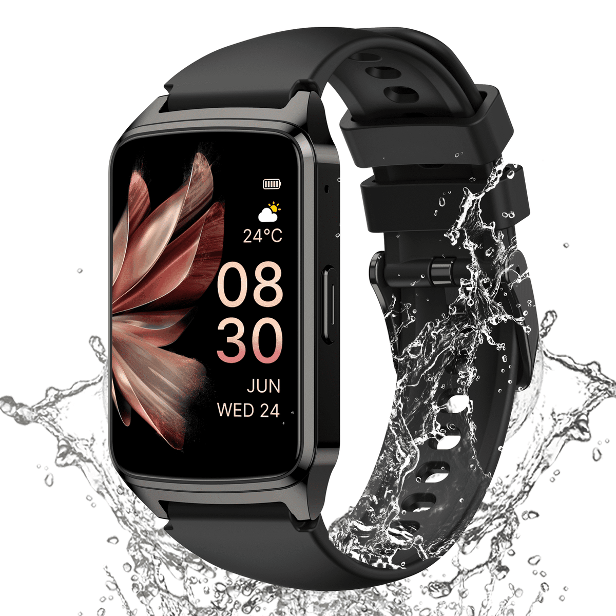 Fitness Tracker Smart Watch black